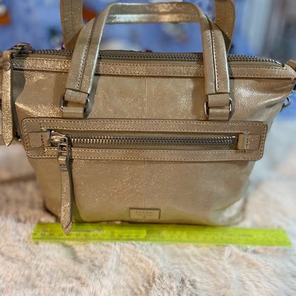 Fossil Gold Crossbody Bag - Picture 6 of 8